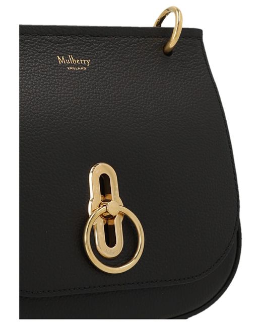 Mulberry Black 'amberley' Small Crossbody Bag