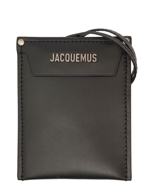 Jacquemus Black 'Le Porte Poche Meunier' Crossbody Bag for men