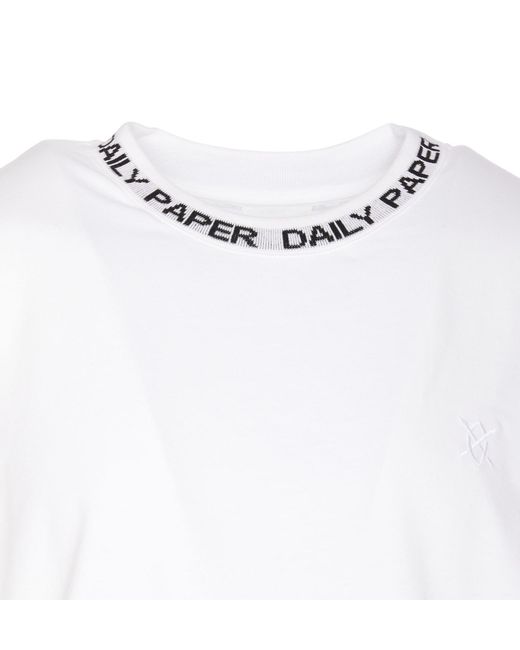 Daily Paper White Erib T-Shirt for men