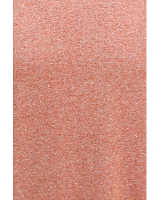 Brunello Cucinelli Pink Short-Sleeve Cotton T-Shirt T-Shirts for men