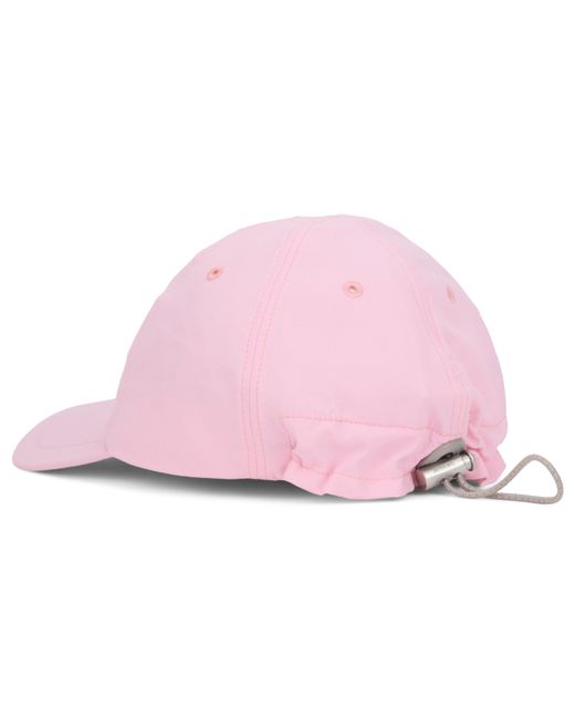 Jacquemus Pink Cap Embroidered Logo Polyester Hat