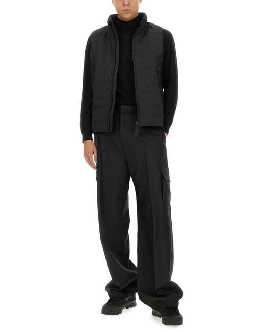 JG1 Black Hybro-70 Vest Nylon Waistcoats & Gilets for men