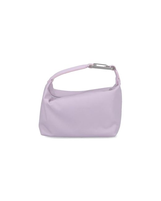 Eera Purple Handbag Nylon Moon