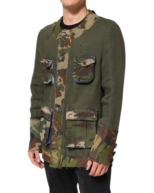 Dolce & Gabbana Green Jackets for men