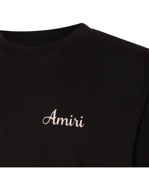 Amiri T-shirts And Polos Black for men