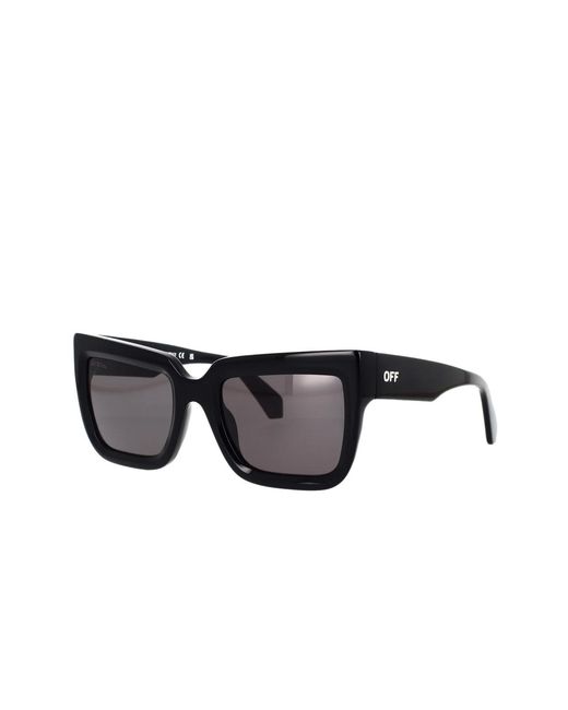 Off-White c/o Virgil Abloh Gray Firenze Logo Sunglasses Accessories