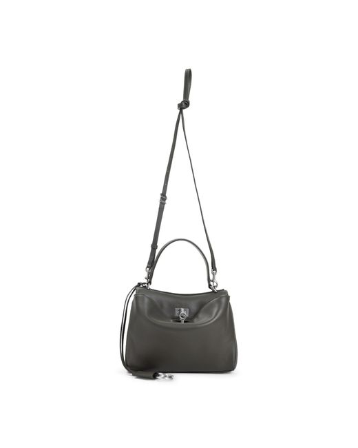Balenciaga Black Rodeo Top Handle Handbag