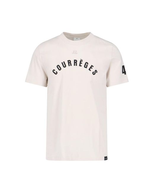 Courreges Gray T-Shirt for men