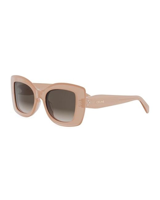 Céline Brown 3 Dots Acetato Sunglasses