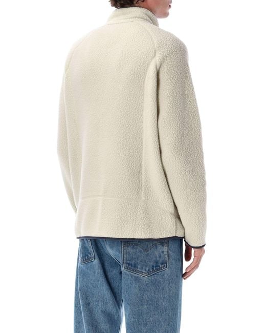 Patagonia Natural Retro Pile Fleece Jacket for men