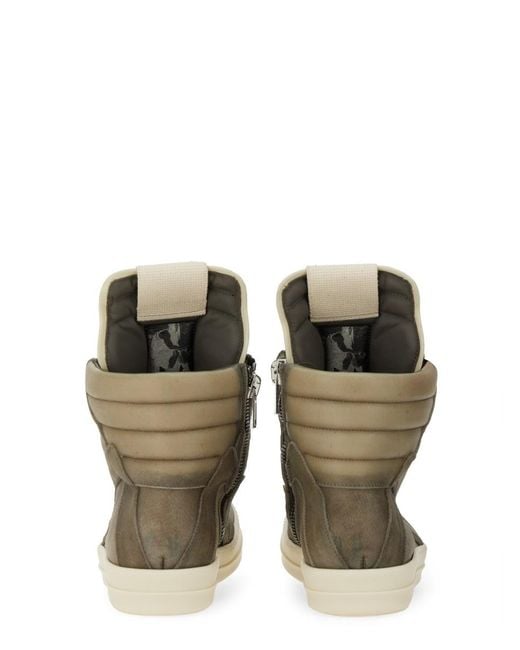 Rick Owens Brown Geobasket Sneakers for men