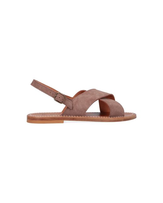 K. Jacques Brown Sandals Pelle