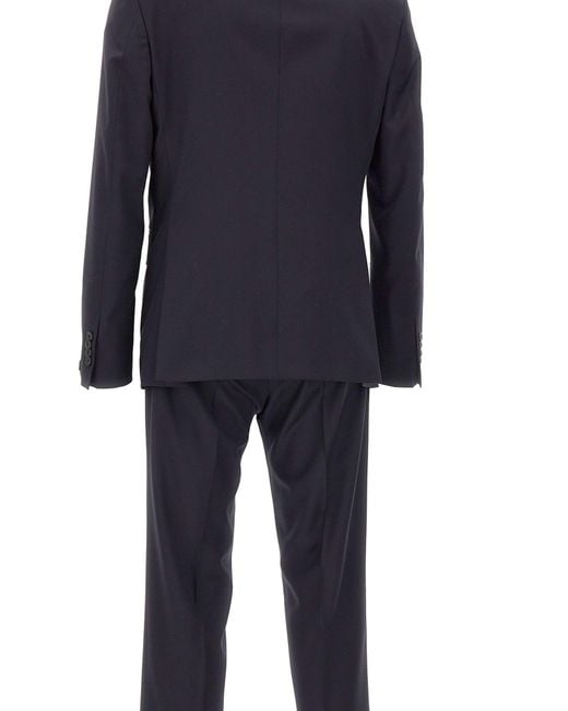 Tagliatore Blue Two-Piece Suit Cool Super 110S for men
