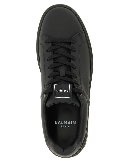 Balmain Black 'B-Court' Sneakers for men
