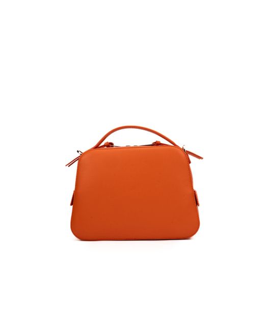 Orciani Orange Mini Cheri Vanity Bag