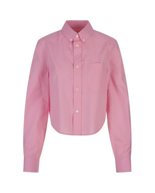 Marni Pink Cropped Shirt
