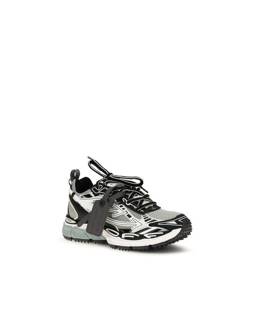 Off-White c/o Virgil Abloh White Polyester Athletic Sneakers