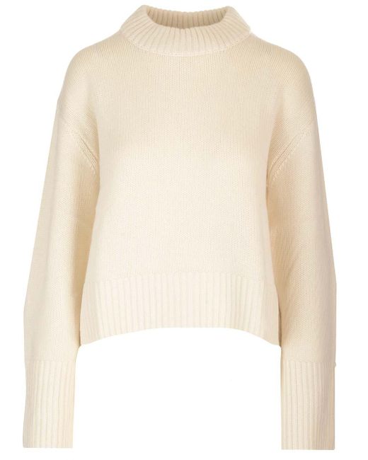 Lisa Yang Natural Cashmere Knit Sony Sweater