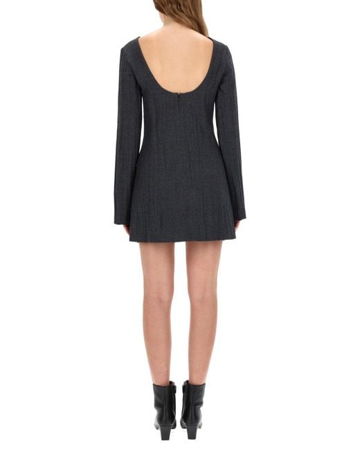 Our Legacy Black Dress Firm Virgin Wool