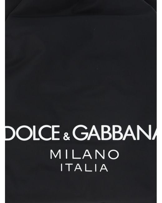 Dolce & Gabbana Black Backpacks for men