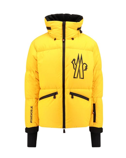 3 MONCLER GRENOBLE Yellow Verdons Jacket for men