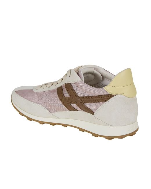 Hogan White H699 Allacciato H Tex Calfskin Mutton Calzature