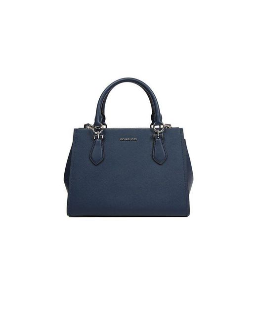 Michael Kors Black Satchel Bag Leather Satchel-Bags