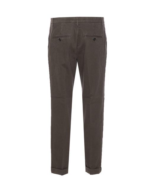 Dondup Gray Gaubert Pants for men