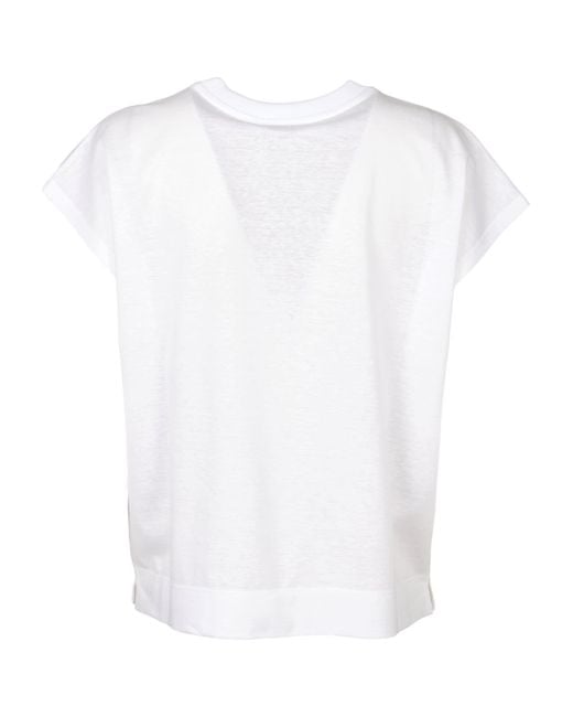 Peserico White T-Shirt
