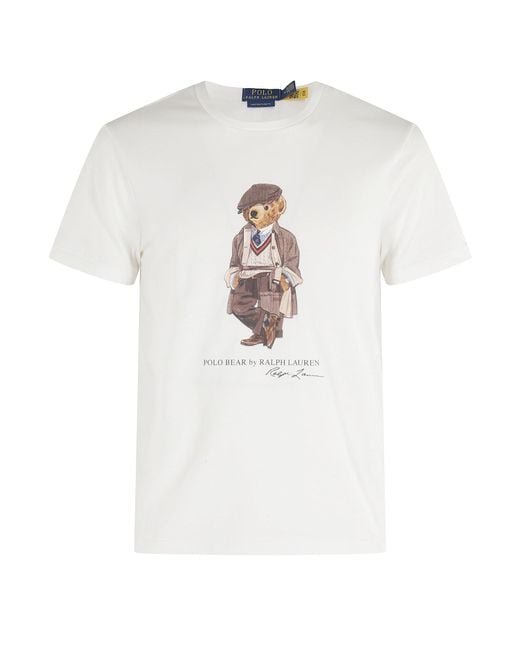 Polo Ralph Lauren White Tshirt for men