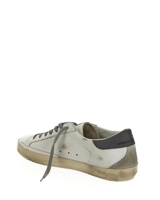 Golden Goose Deluxe Brand White Super-star Sneaker for men