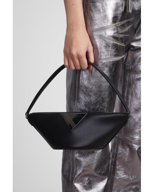 The Attico Black Piccola Shoulder Bag
