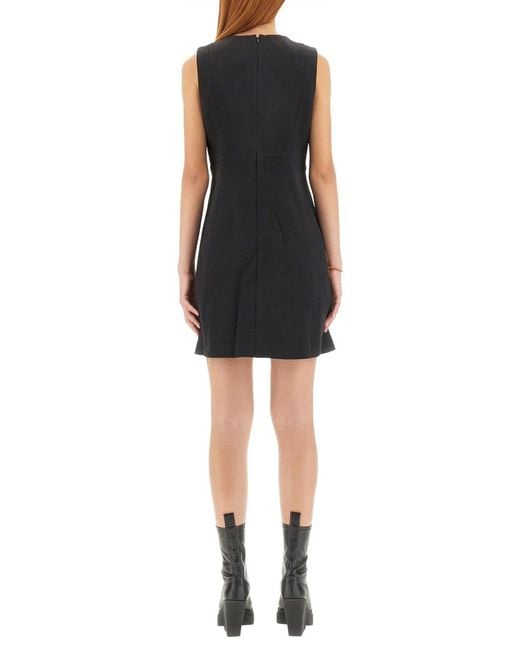 MICHAEL Michael Kors Black Mini Dress Polyester