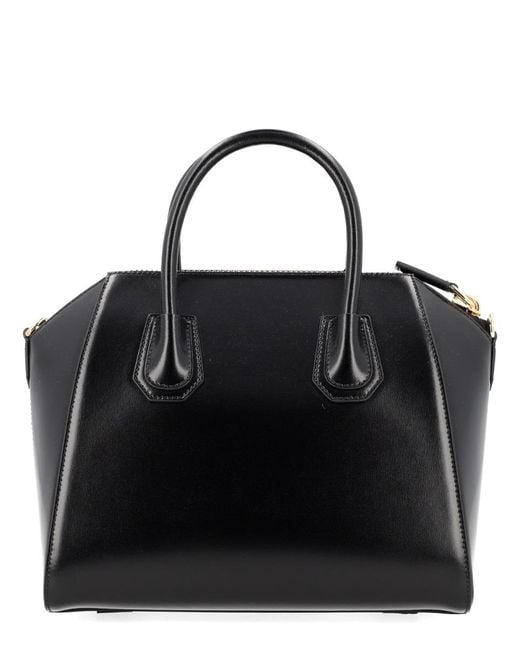 Givenchy Black Leather Handbag Antigona Calf Handbags