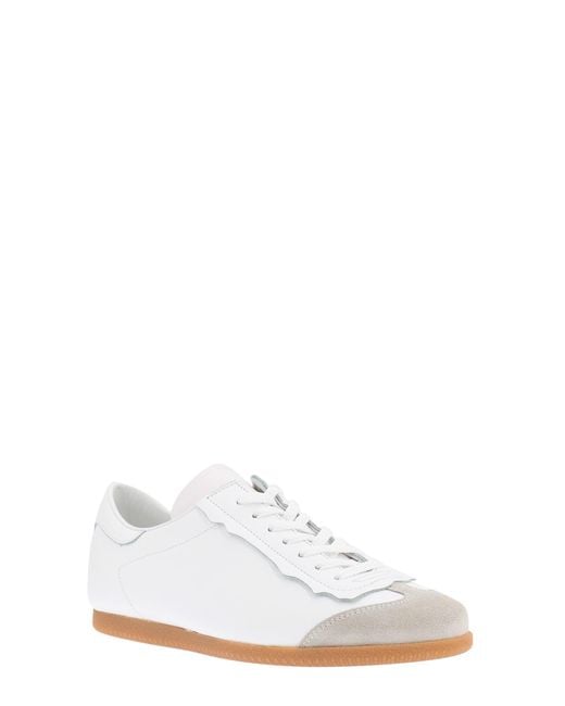 Maison Margiela White Sneakers With Inserts for men