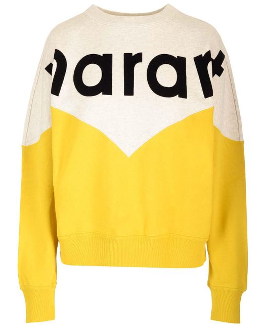 Isabel Marant Yellow Houston Sweatshirt