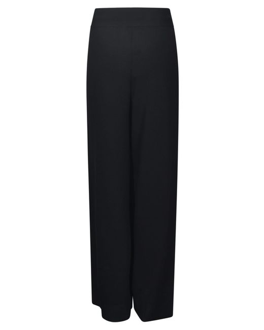 Ermanno Scervino Black Laced Long Trousers