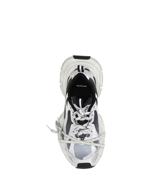 Balenciaga White 3Xl Chunky Sneakers Upper: Polyurethane Trainers for men