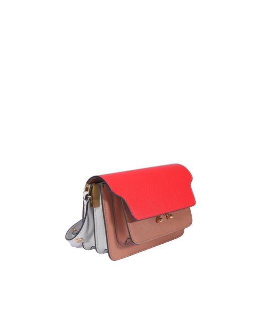 Marni Pink Mini Trunk Shoulder Bag