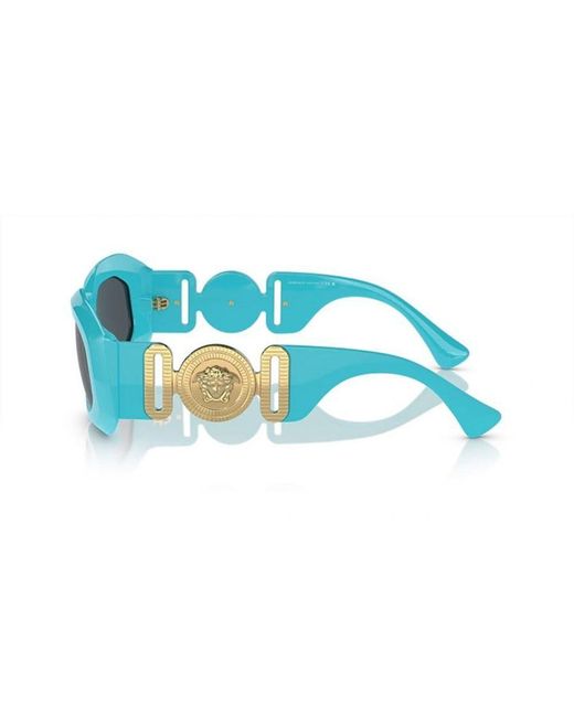 Versace Blue Acetate Sunglasses