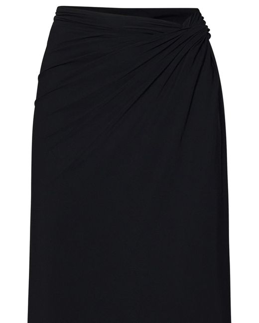 Amazuìn Black Milla Long Skirt