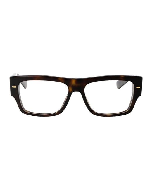 Dolce & Gabbana Black Optical Frames Acetate Glasses for men