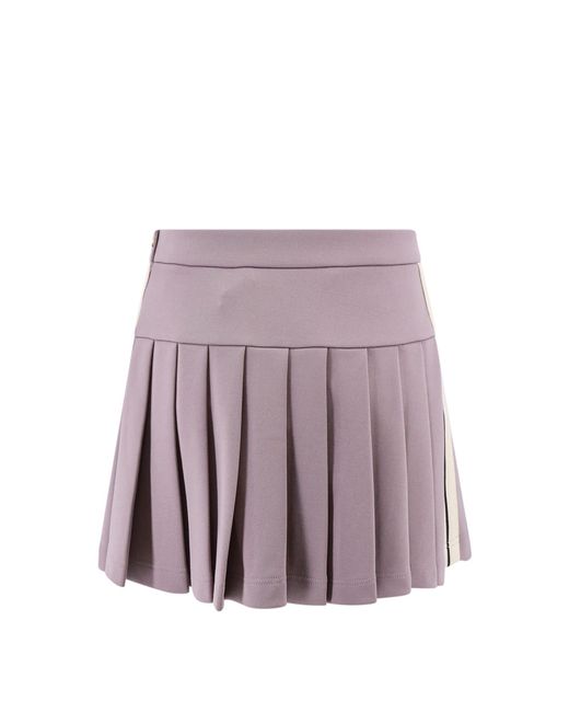 Palm Angels Purple Skirt