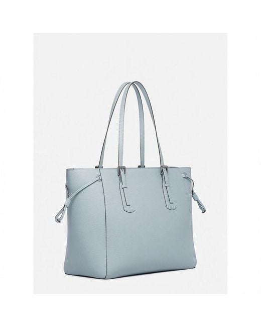 Michael Kors Blue Tote Bag Saffiano Leather Tote-Bags