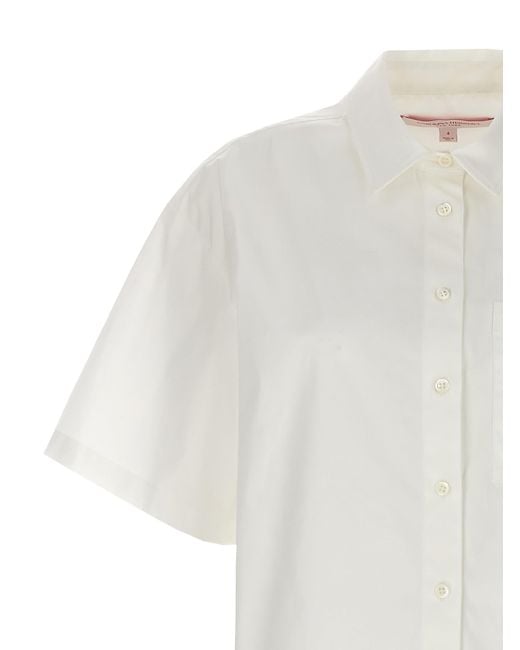 Carolina Herrera White Short Sleeve Shirt