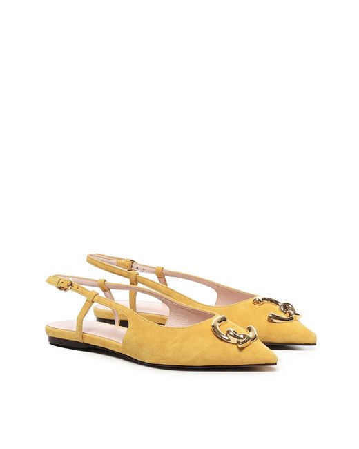 Coccinelle Metallic C-Me Flat Slingback