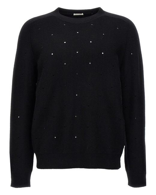 Saint Laurent Black Openwork Sweater Sweater, Cardigans for men