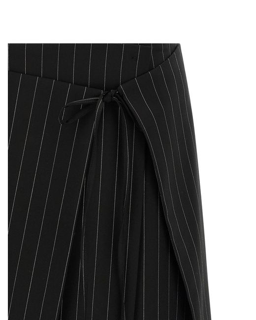 Sportmax Black 'Spxfatti' Skirt