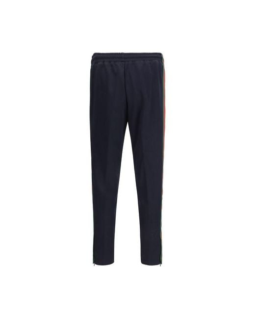 Gucci Blue Polyester Athletic Pants for men