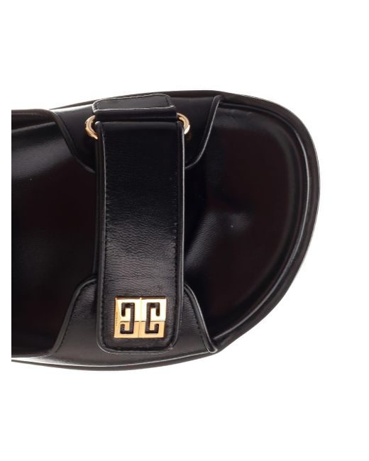 Givenchy Black 4G Sandal